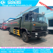 Dongfeng 4x2 tipo exportação para Argélia combustível transporte caminhão-tanque